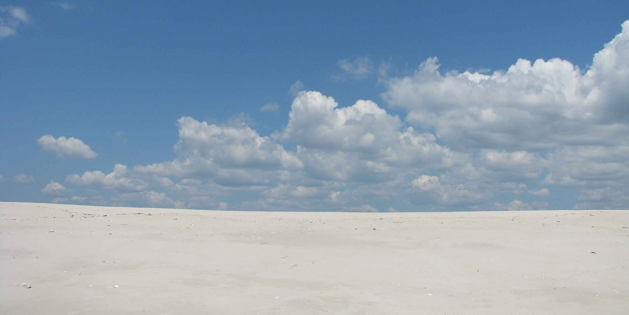 Sand and sky
